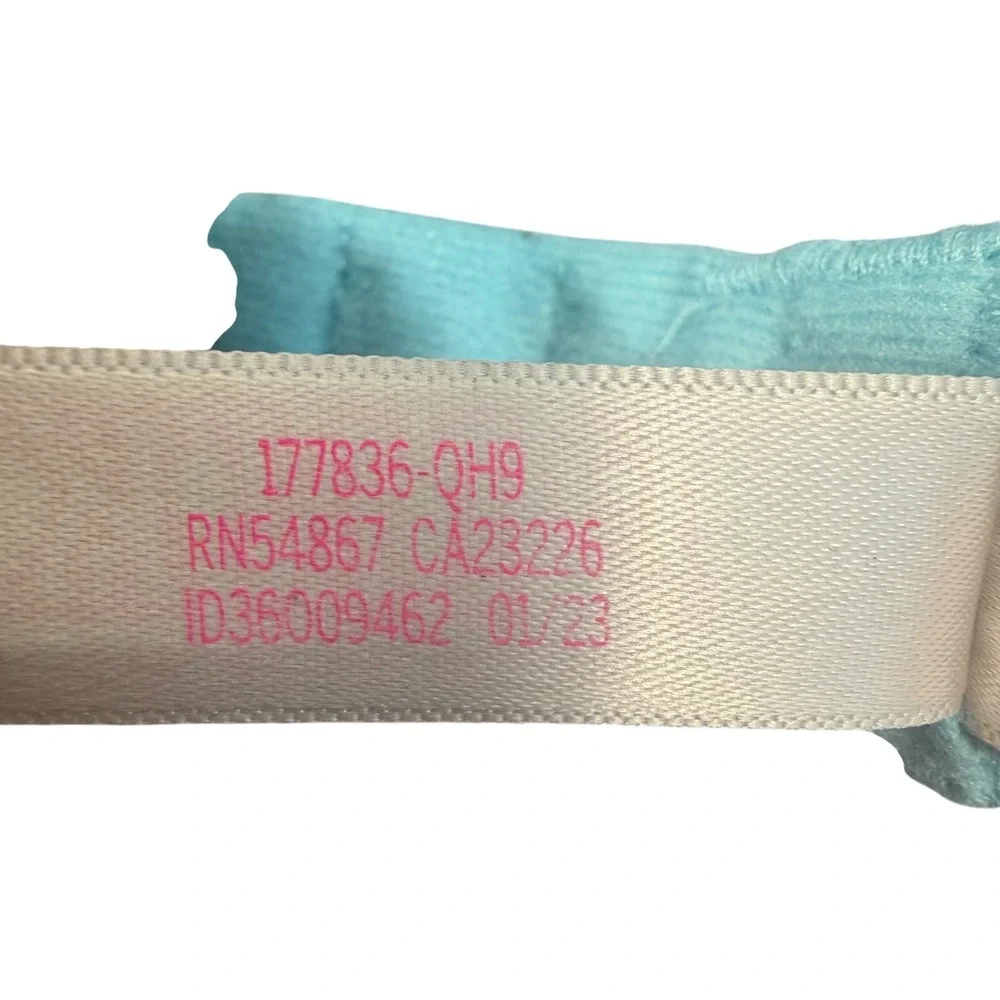PINK‎ Victoria's Secret Wear Everywhere Bra 32A Blue Underwire Rhinestone